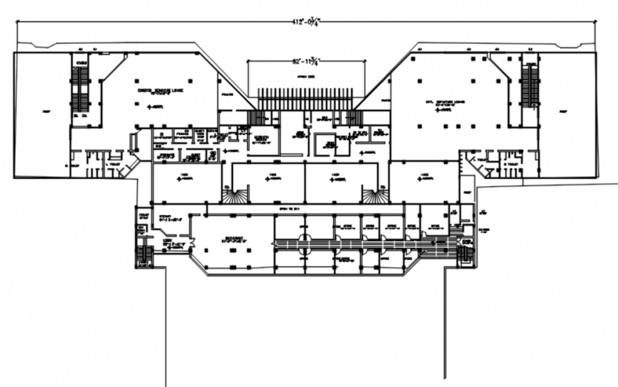 Drawing of Quetta airport building AutoCAD file