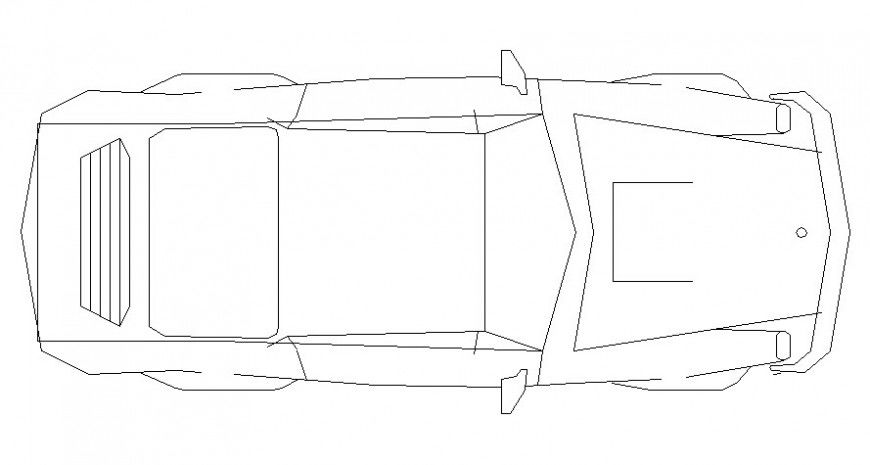 Drawing of transportation car units elevation dwg file