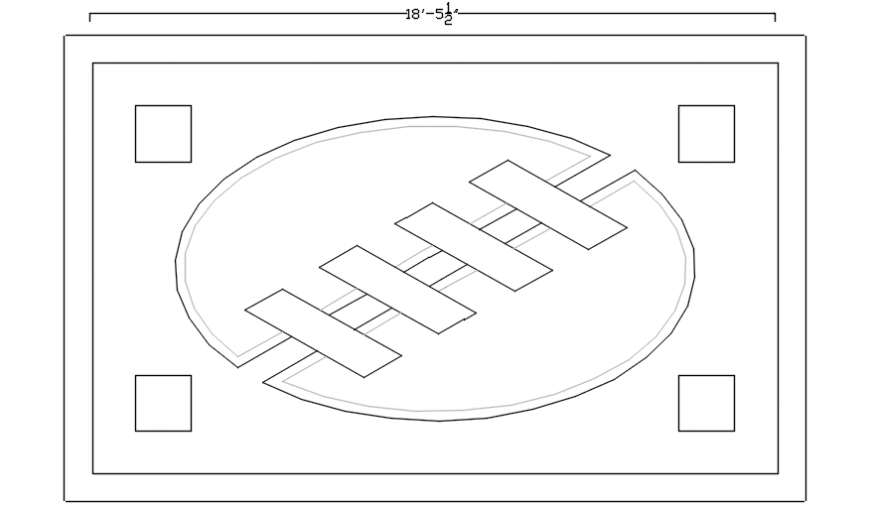 Drawing room ceiling design cad drawing details dwg file