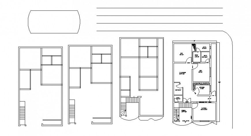 Drawings 2d view floor plan apartments layout file autocad softwrae file