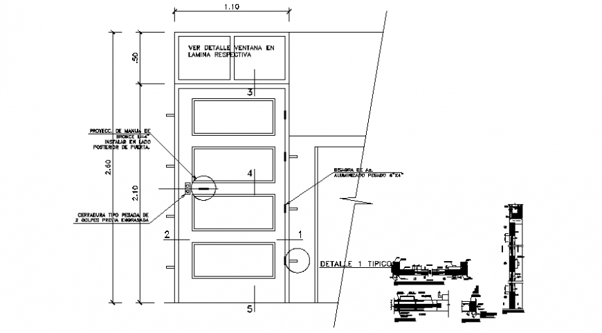Drawings 2d view of door blocks autocad software file