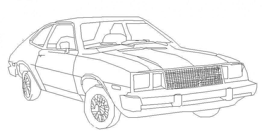 Drawings 3d model of transportation vehicle units details autocad file