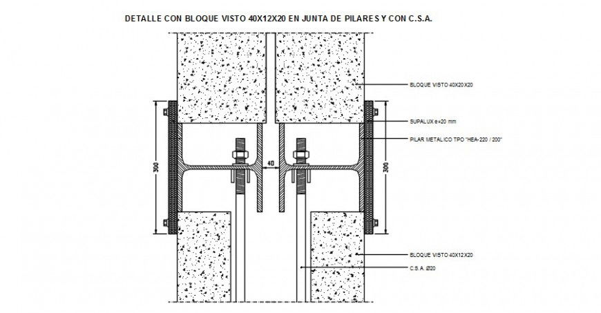 Drawings details of concrete masonry units dwg autocad software file