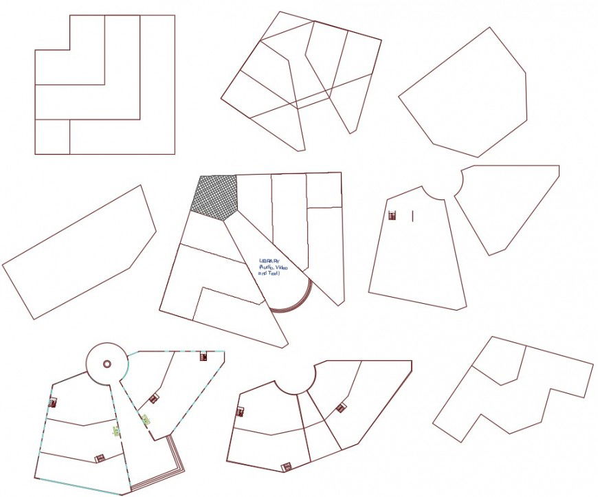 Drawings details of design units blocks dwg AutoCAD file