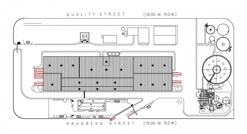 Drawings details of electrical site plan dwg autocad file