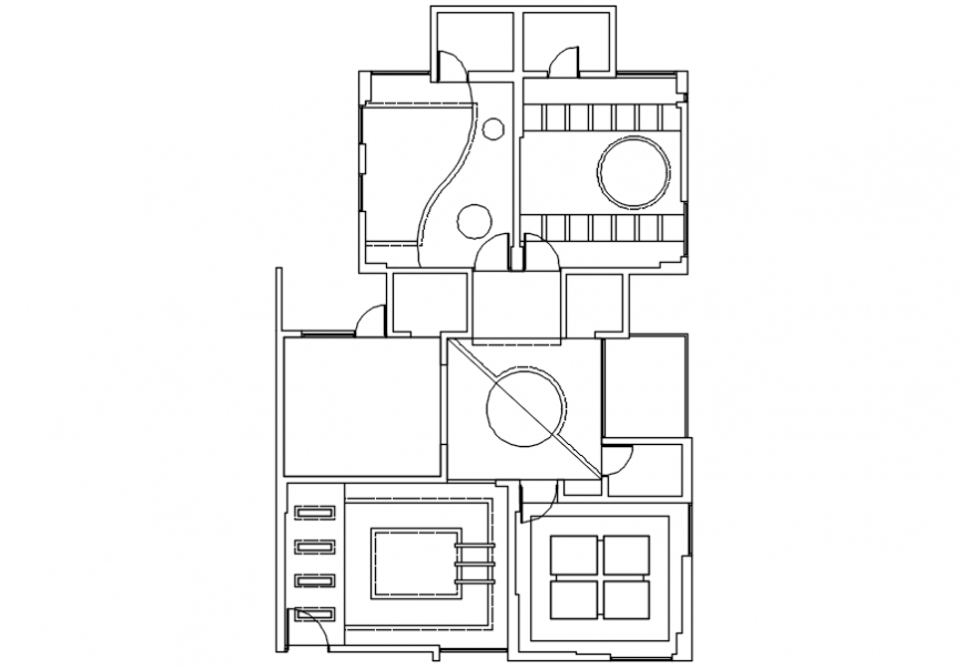 Drawings details of house ceiling design autocad file
