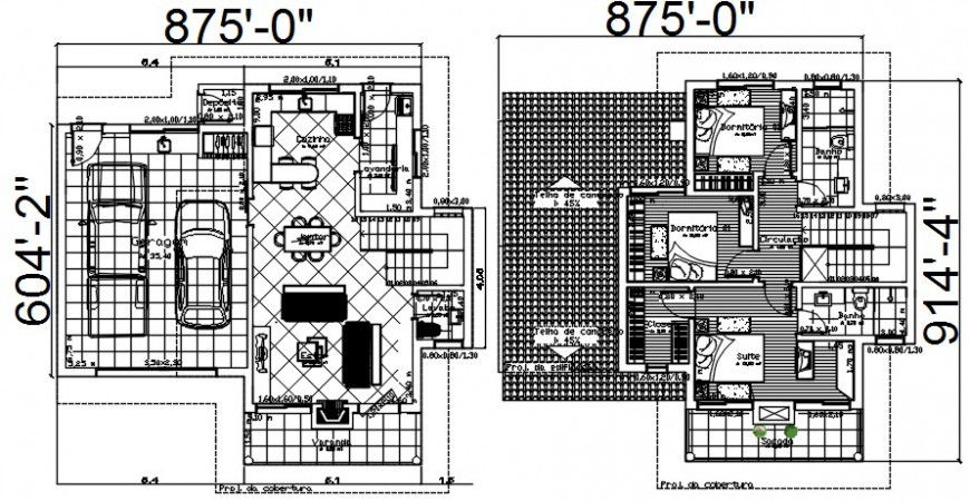 Drawings details of house layout CAD plan autocad file