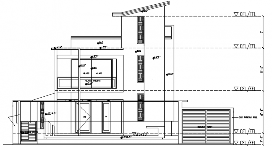 Drawings details of housing block dwg autocad file