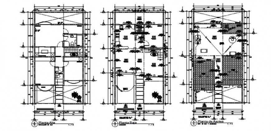 Drawings details of living apartment proposed plan dwg autocad file