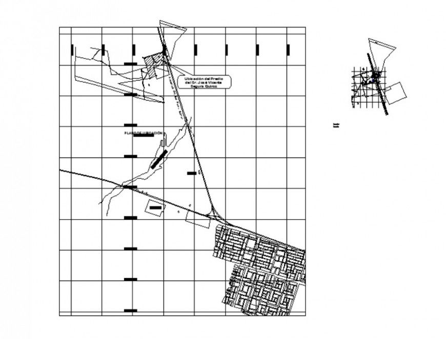 Drawings of an area 2d view layout details in autocad