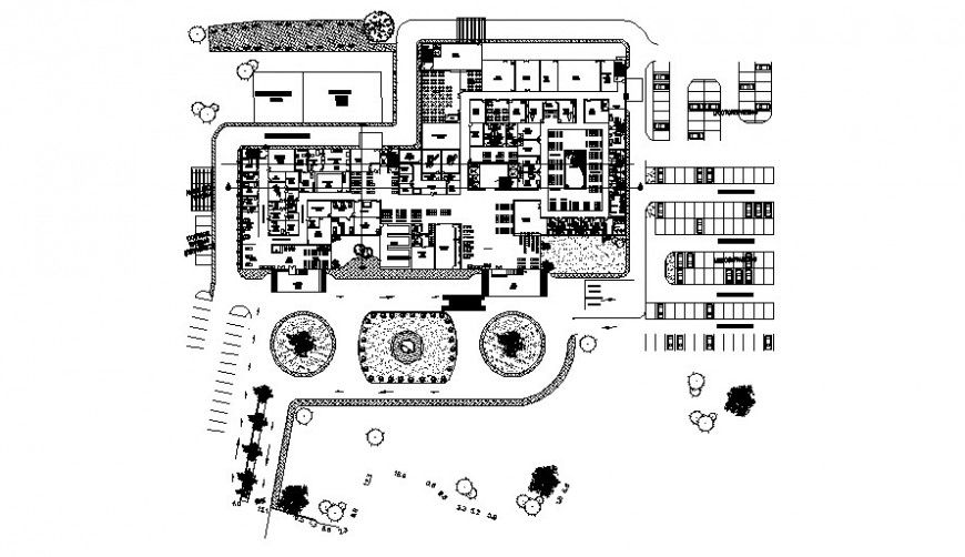 Drawings of commercial building units 2d view autocad software file