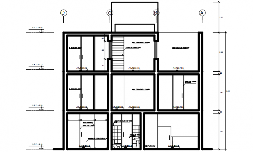 Drawings of house sectional details autocad software file