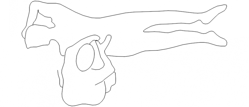 Drawings of people block 2d view CAD blocks dwg file