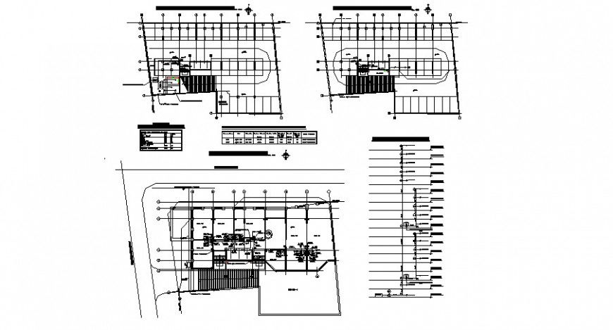 Drinking water installation drawing details of house dwg file