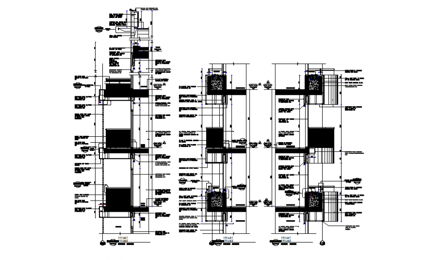 Duck section detail autocad file