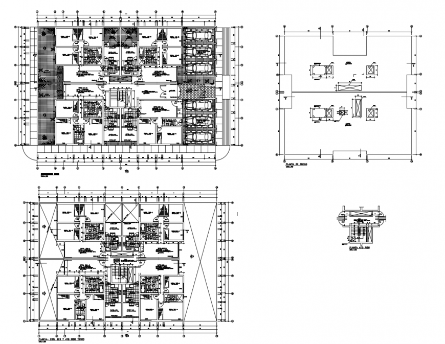 dWG file of high rise building