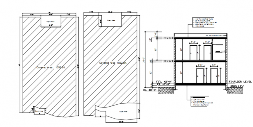 DWG file of Marla final house detail for architects and designers