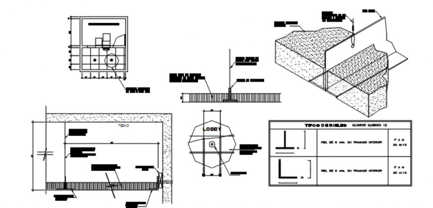 dwg file of the lobby for automatic cashier