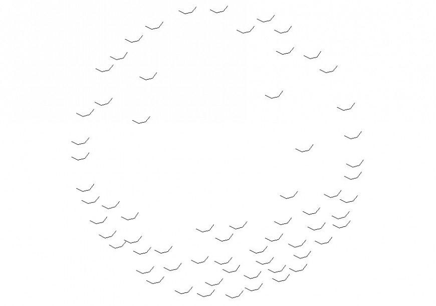 Dwg file of tree 2d block.