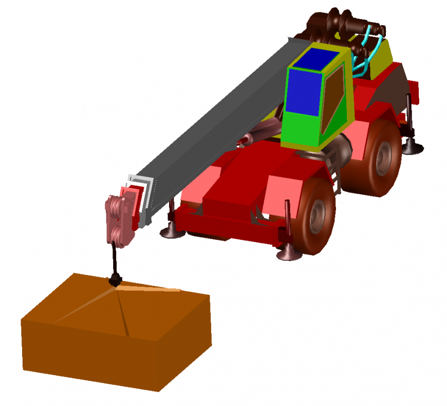 Dynamic constructive 3d vehicle model cad drawing details dwg file