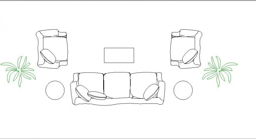 Dynamic drawing room furniture blocks auto-cad details dwg file