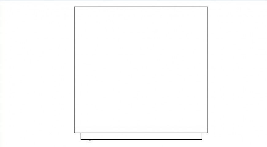 Dynamic kitchen oven elevation block cad drawing details dwg file