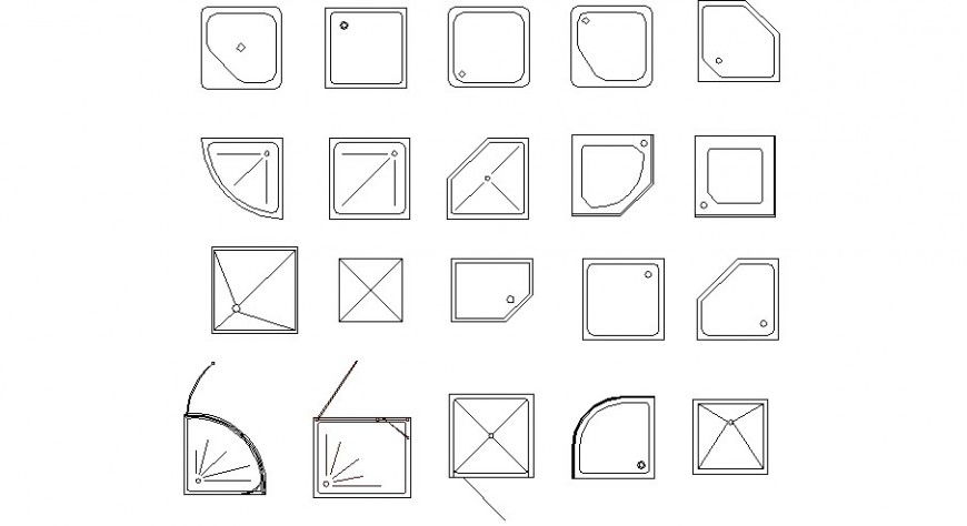 Dynamic multiple kitchen sink elevation blocks drawing details dwg file