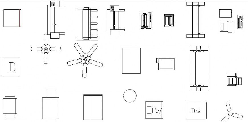 Dynamic office furniture block elevation cad drawing details dwg file