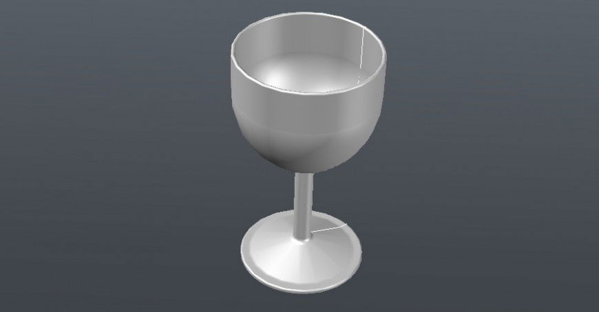 Dynamic single 3d glass block cad drawing details dwg file