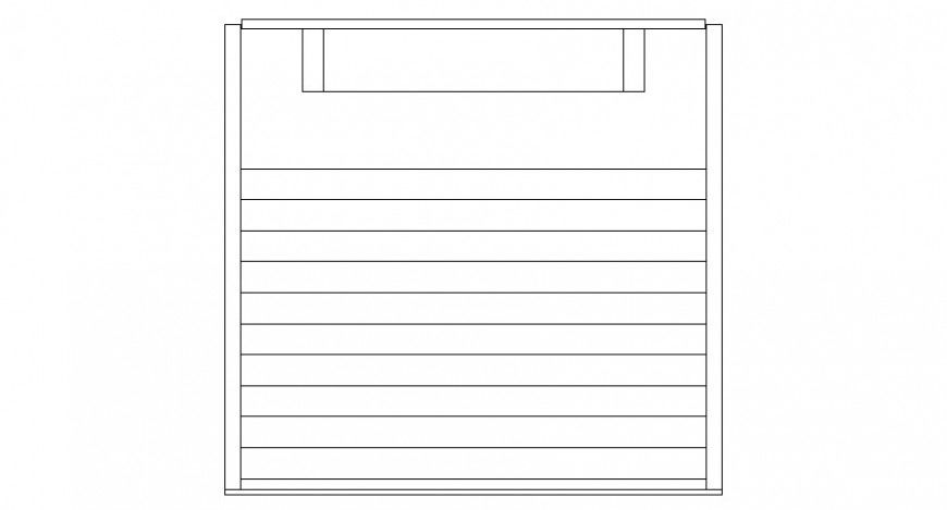 Dynamic wardrobe hanger elevation block cad drawing details dwg file