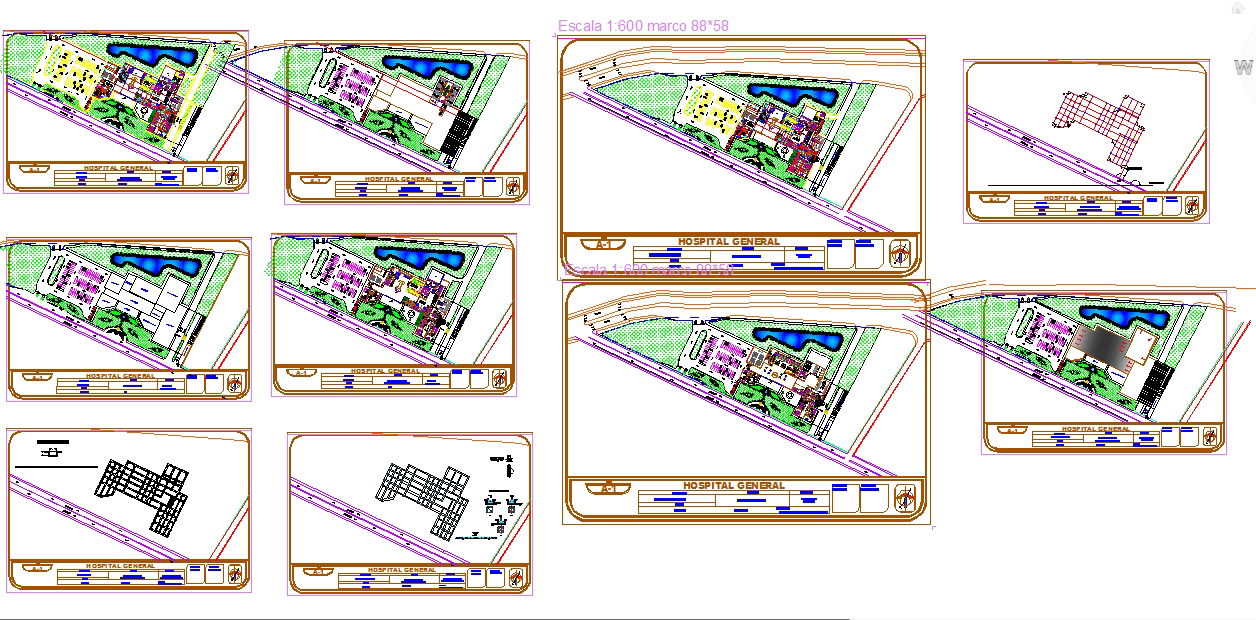 Hospital plan design project