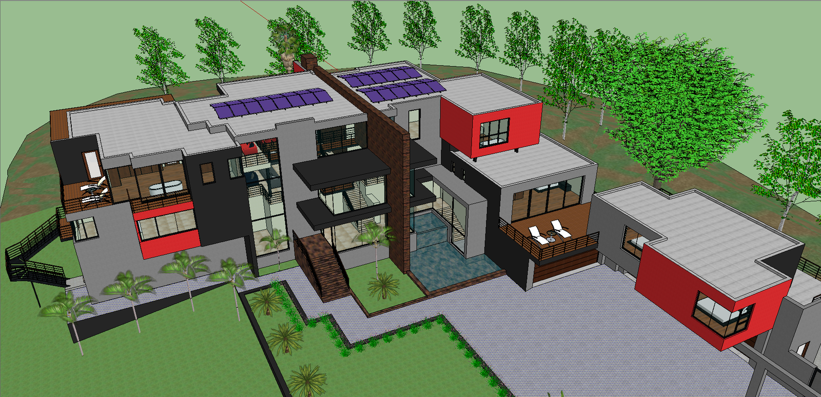Modern Bungalows Design