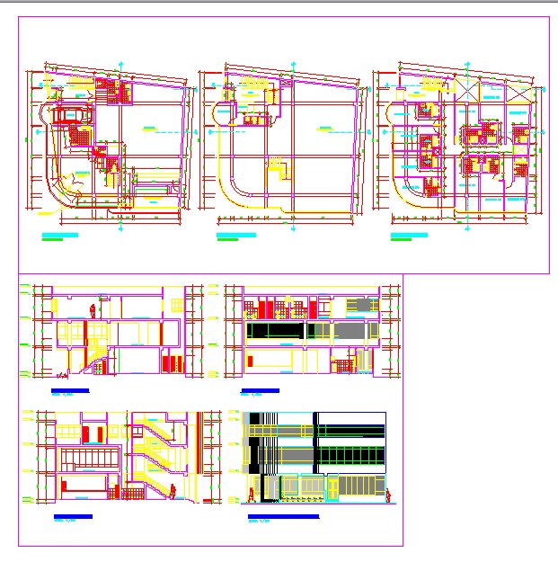 Restaurant Plan DWG