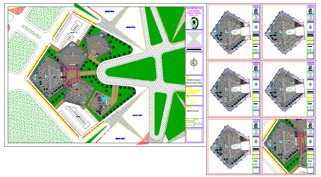 Municipal office Lay- out