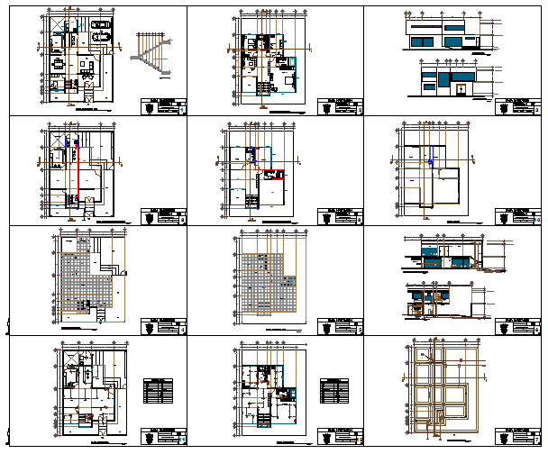 Architecture design of bunglow