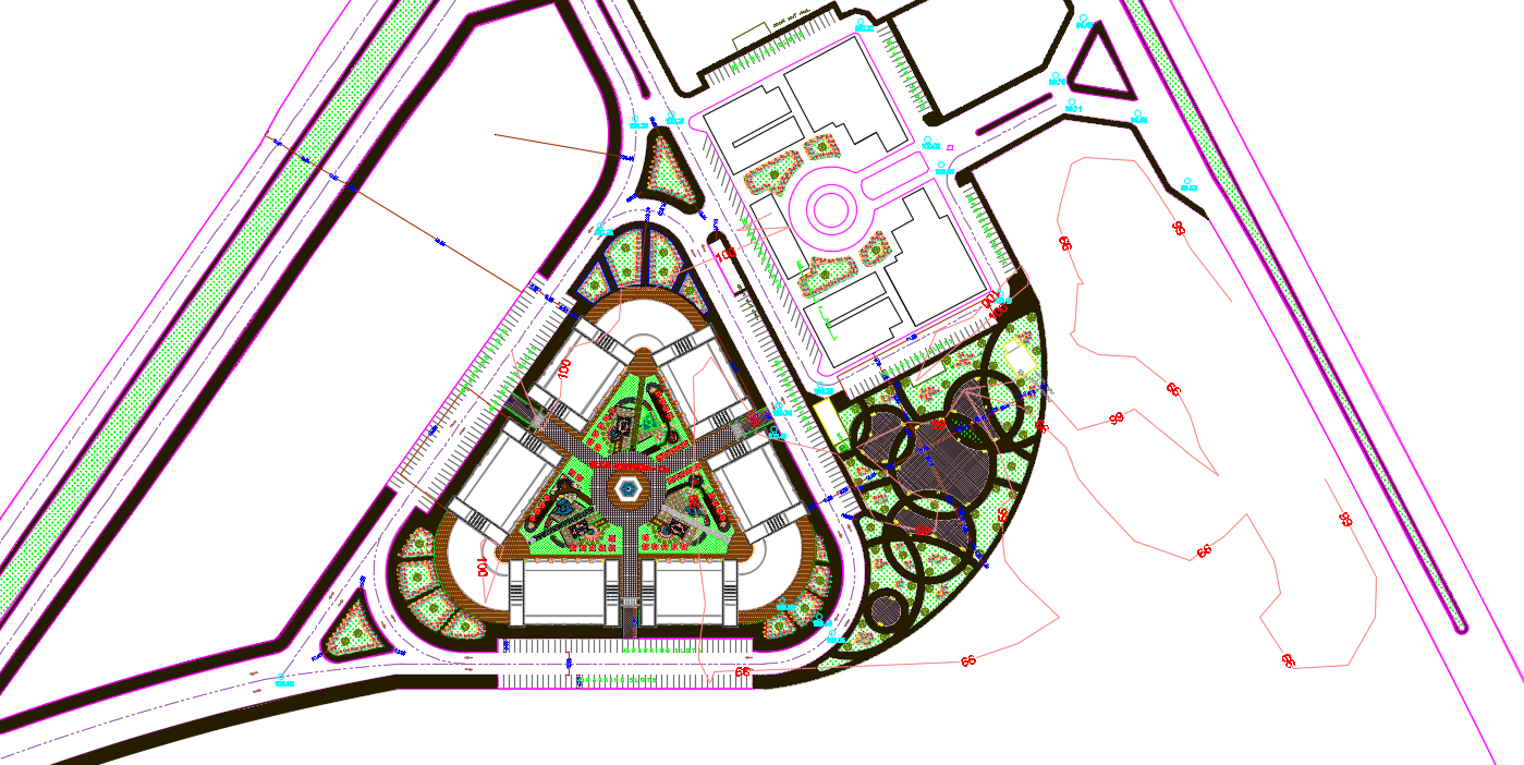 The Great Kabab Factory AutoCAD DWG with restaurant and kitchen layout