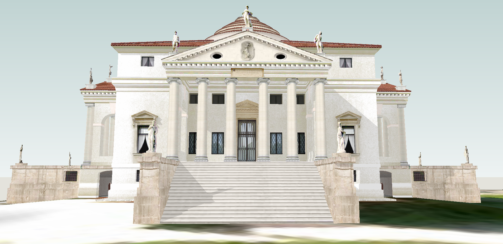 Modern 3D Villas Design with Measured Architecture Modelling Details