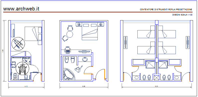 Hotel layout plan