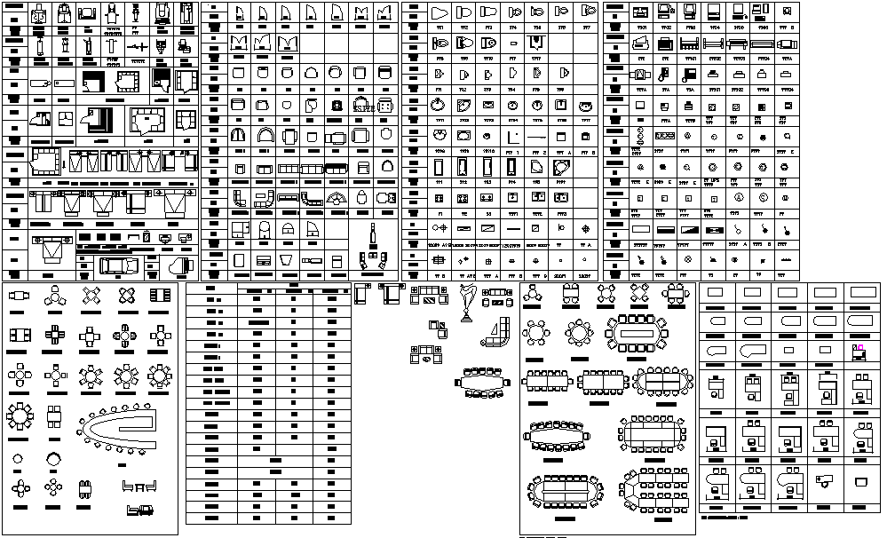All Cad Block Detail 