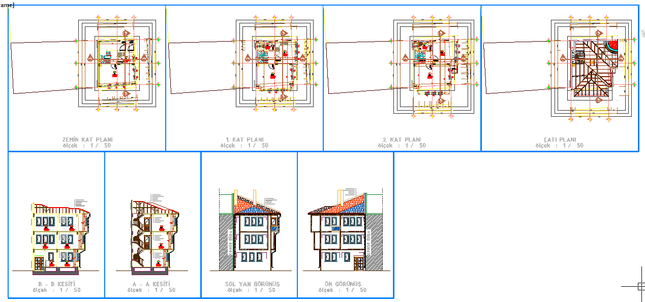 Architecture Family House design