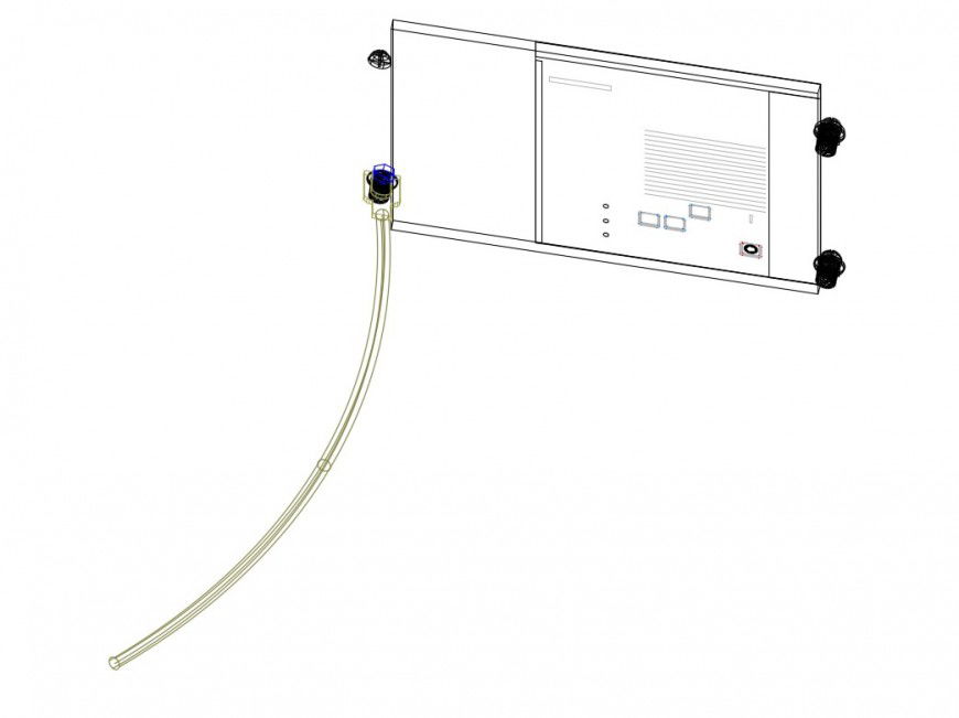 Earthing electrical installation cad drawing details dwg file