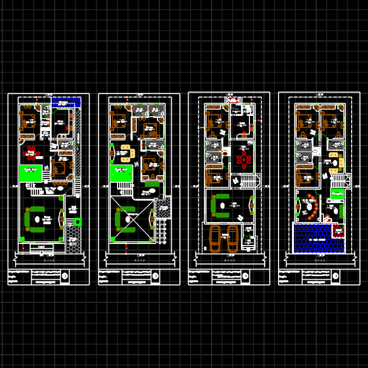 east facing 30x75 house plan
