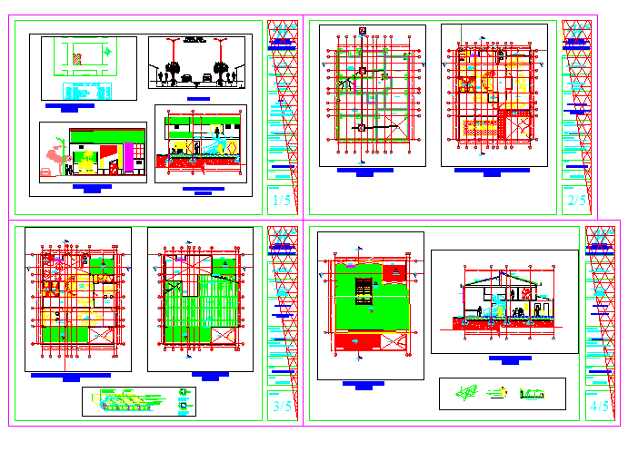 Office Building Layout and Furniture Plan DWG Drawing