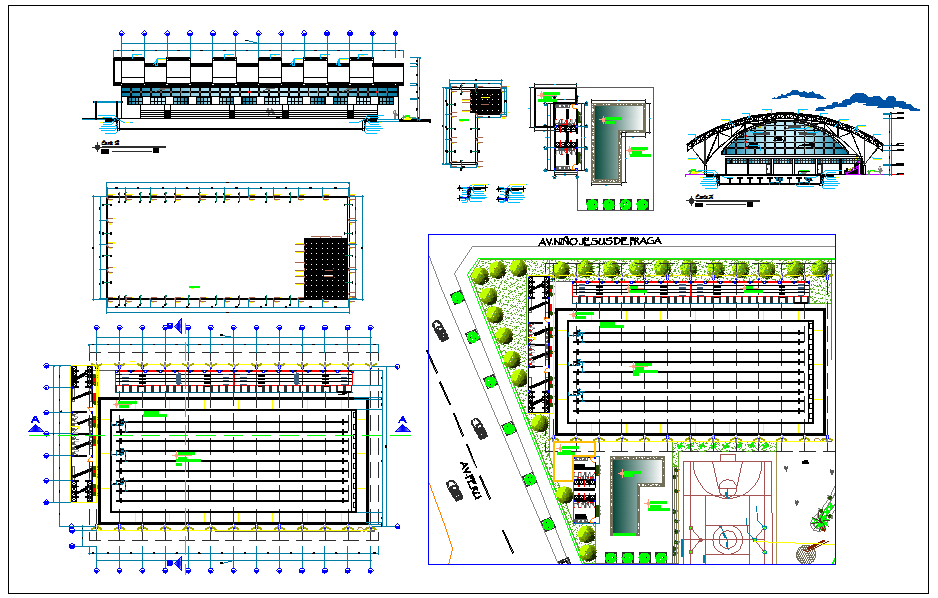 Sport Area Design plan