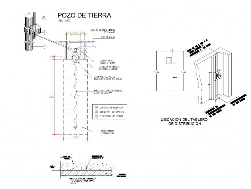 Educational institution electrical plan layout file