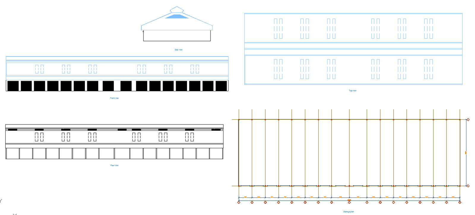 AutoCAD Factory Building Design DWG with Efficient Production Layouts