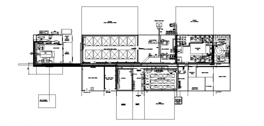 Egg processing piping industrial plant distribution cad drawing details dwg file