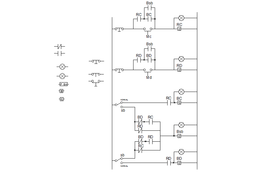 Electric board diagram cad drawing details dwg file