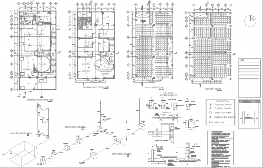 Electric drawing of office building in dwg file.