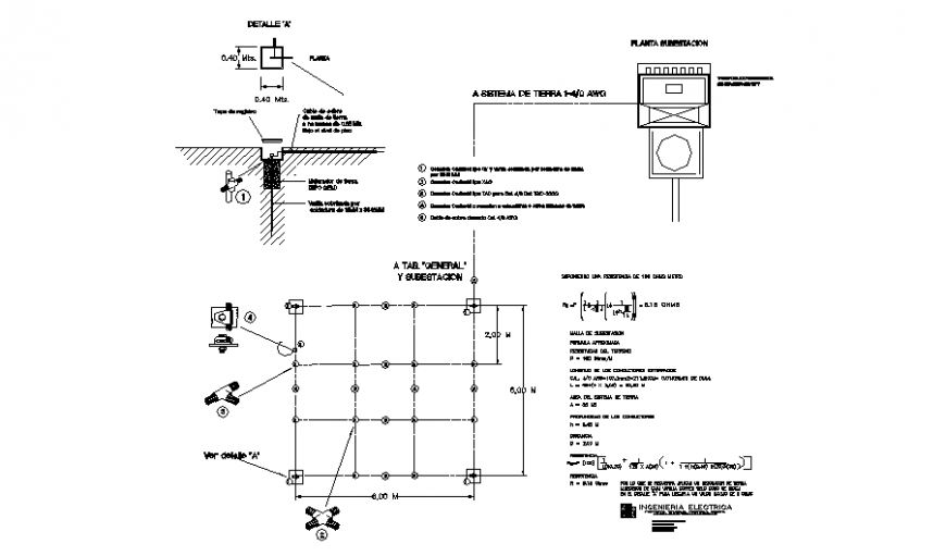 Electric drawing plan in dwg file.